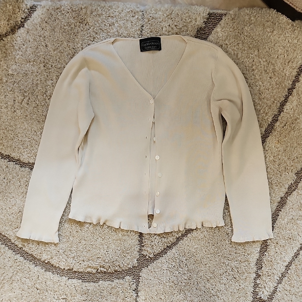 Chic Cream Cardigan by [Brand]